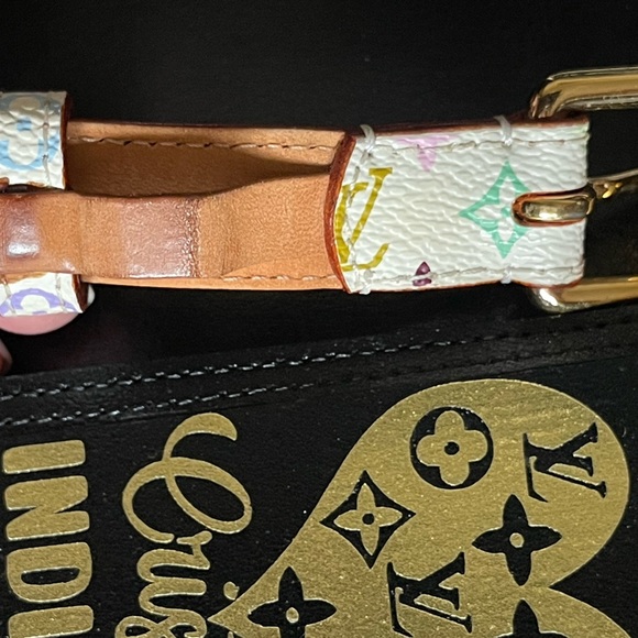 LV white Multicolor Belt - Picture 6 of 16